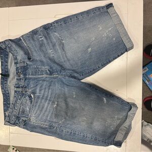 G-Star Blue Denim Shorts